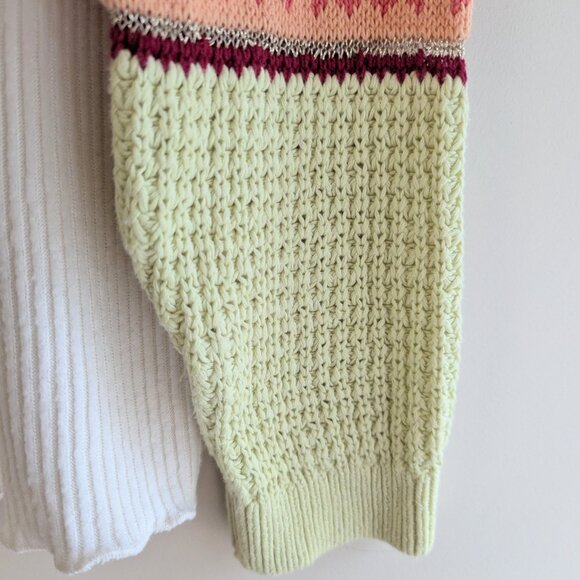 Free People Prism Fair Isle Boho Sweater - Picture 10 of 12